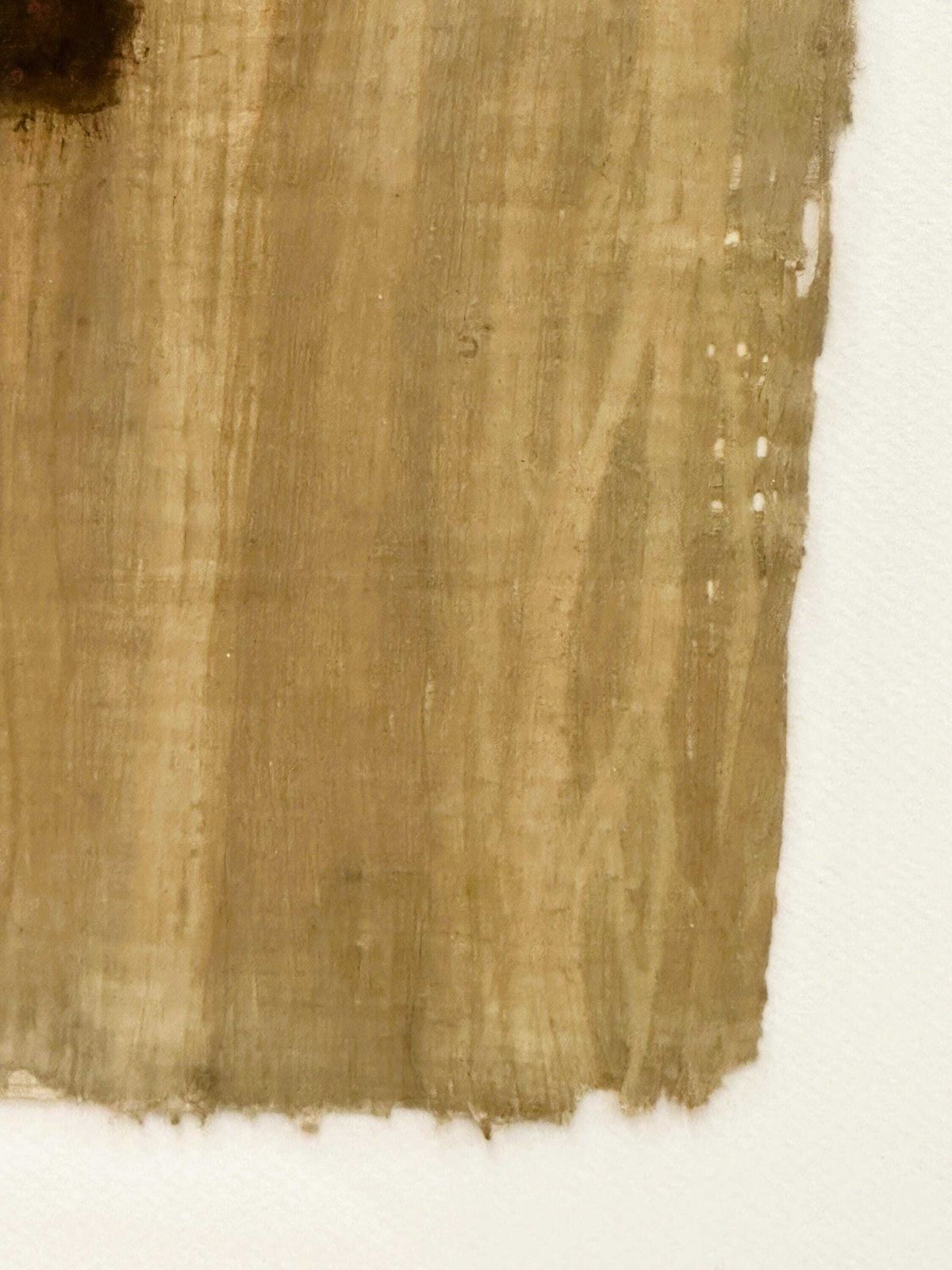 Groot Gesigneerd Schilderij Van Toetanchamon Op Egyptische Papyrus, Jaren 1980. photo vinterior