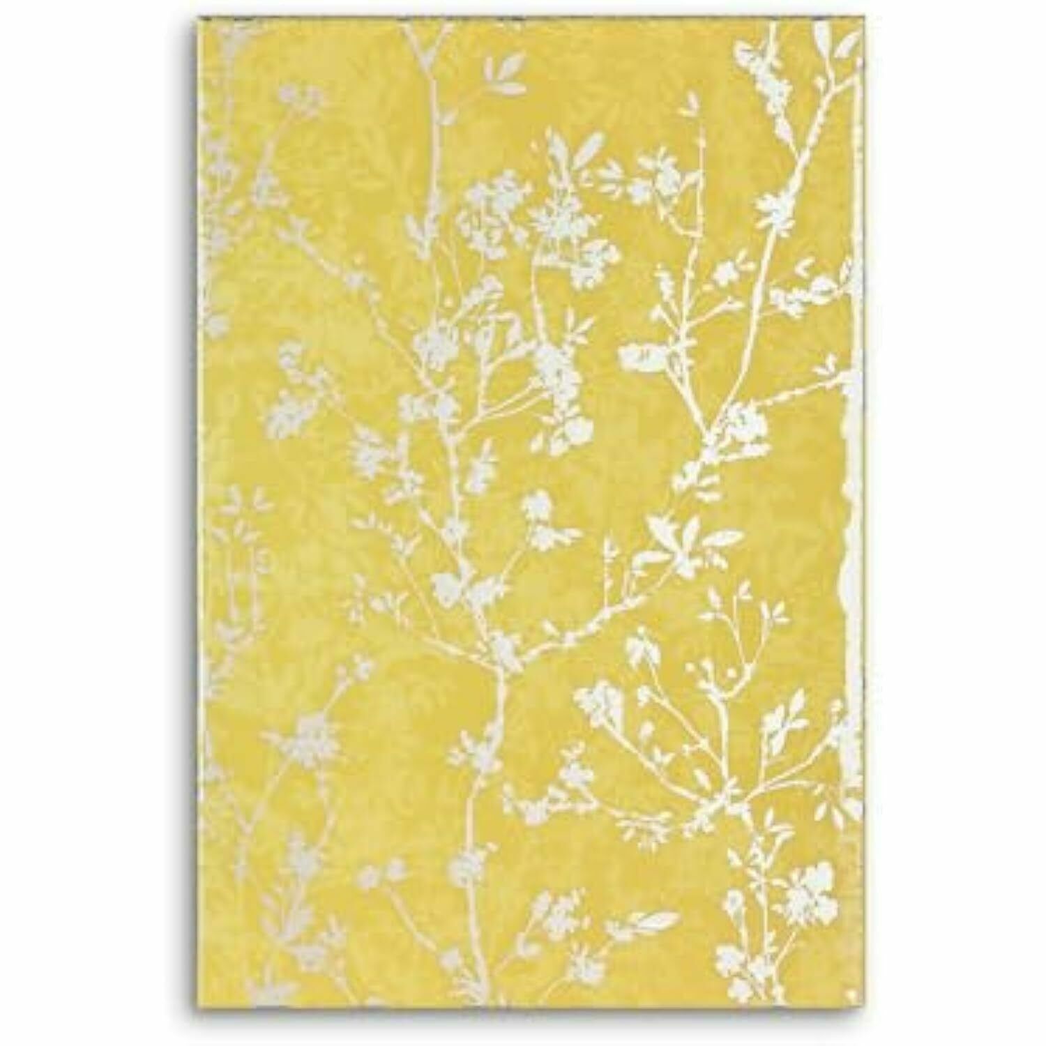 Silver Branches On Gold Handcrafted Epoxy Resin Wall Art | Luxury Modern Wall Décor – Scratch Resistant, Elegant Artwork For Home & Office