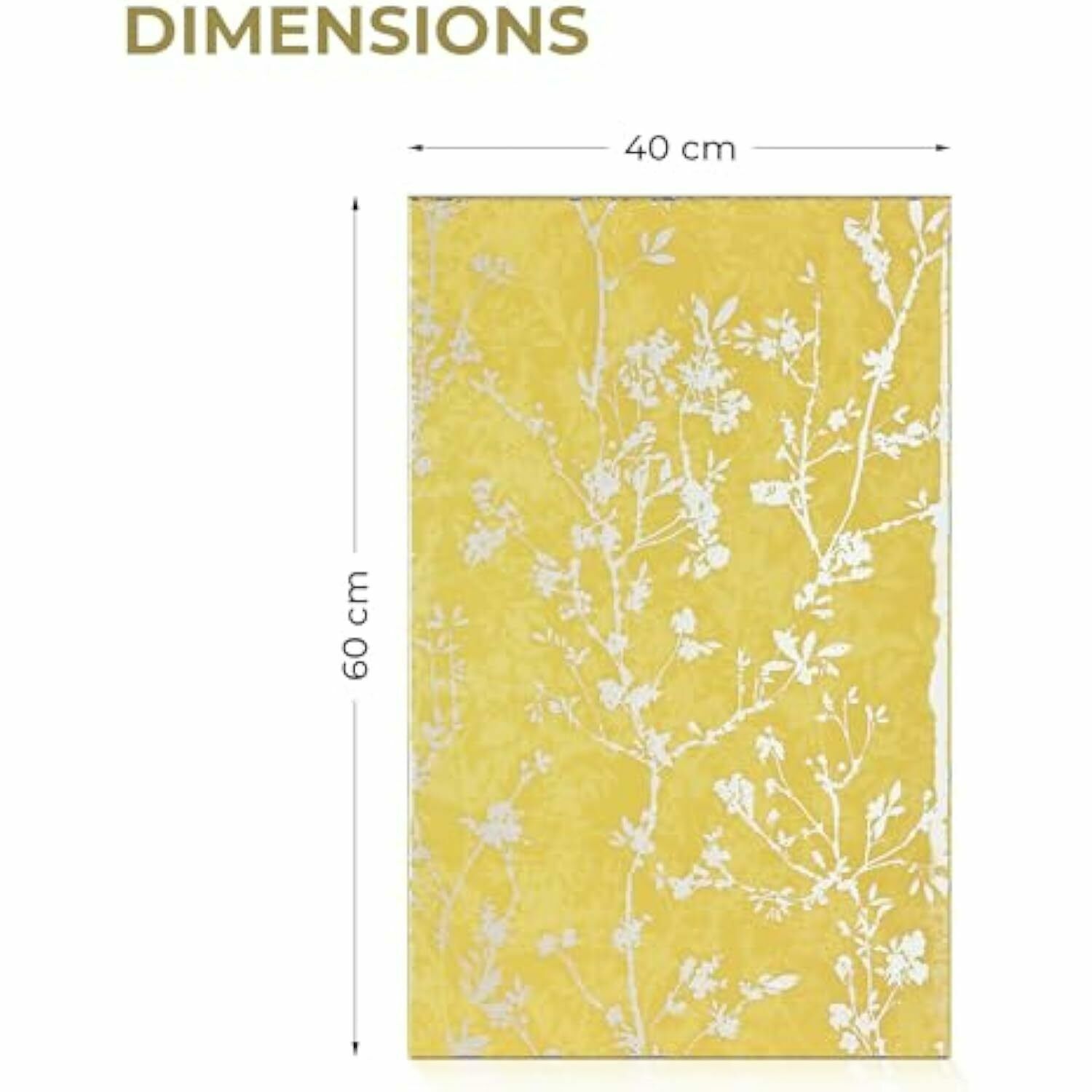 Silver Branches On Gold Handcrafted Epoxy Resin Wall Art | Luxury Modern Wall Décor – Scratch Resistant, Elegant Artwork For Home & Office photo furniture