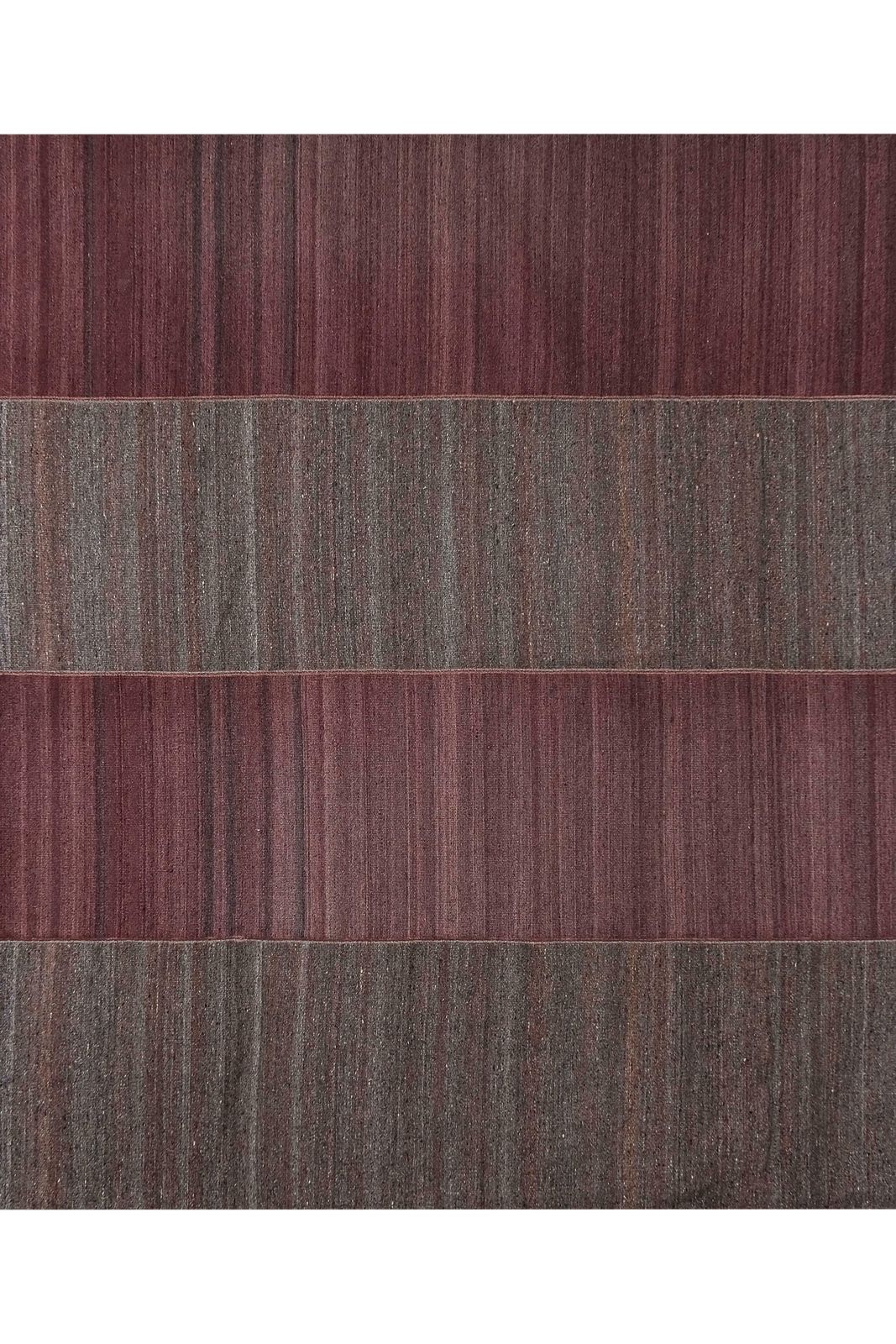 Striped Turkish Kilim Rug 9'5'' X 10'2'' photo Textiles