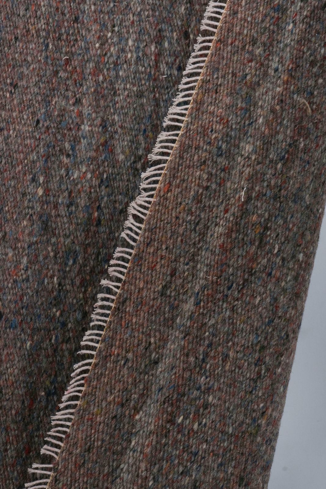 Striped Turkish Kilim Rug 9'5'' X 10'2'' photo vintage