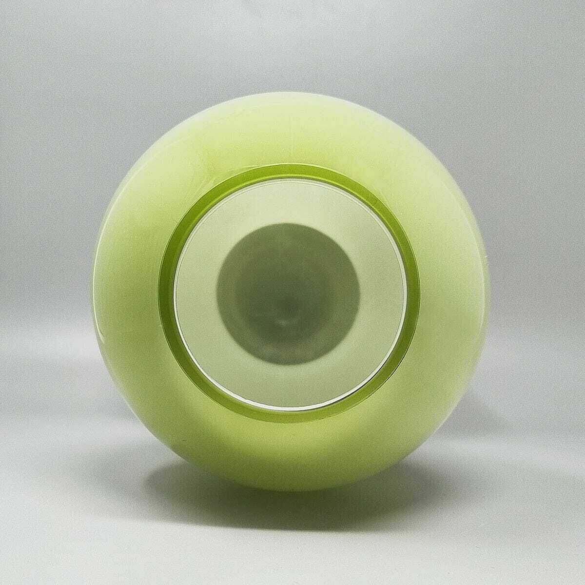 1970s Astonishing Space Age Green Vase In Murano Glass. Made In Italy photo buy