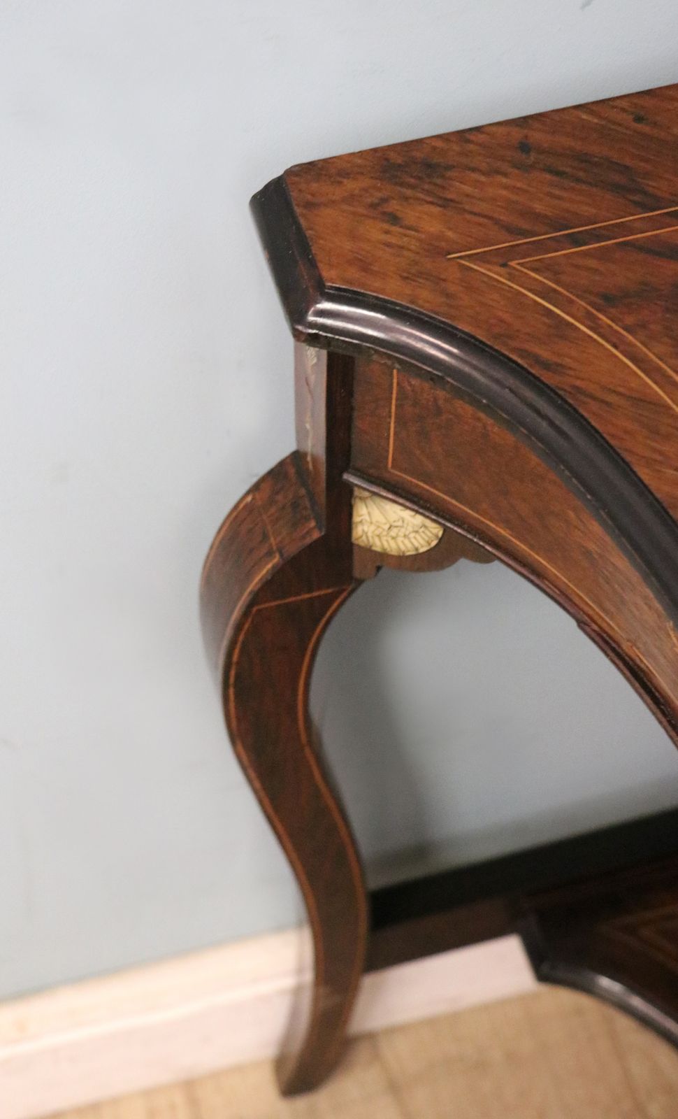 photo for sale A Lovely Early 20th Century Sheraton Revival Hardwood Corner.