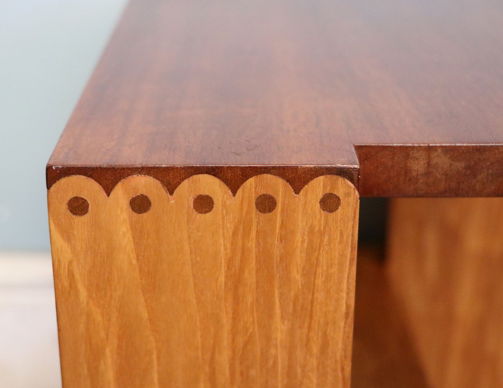 A Lovely 1970/80s Hardwood Stool Design By Craftsman Gordon Warr. photo vinterior