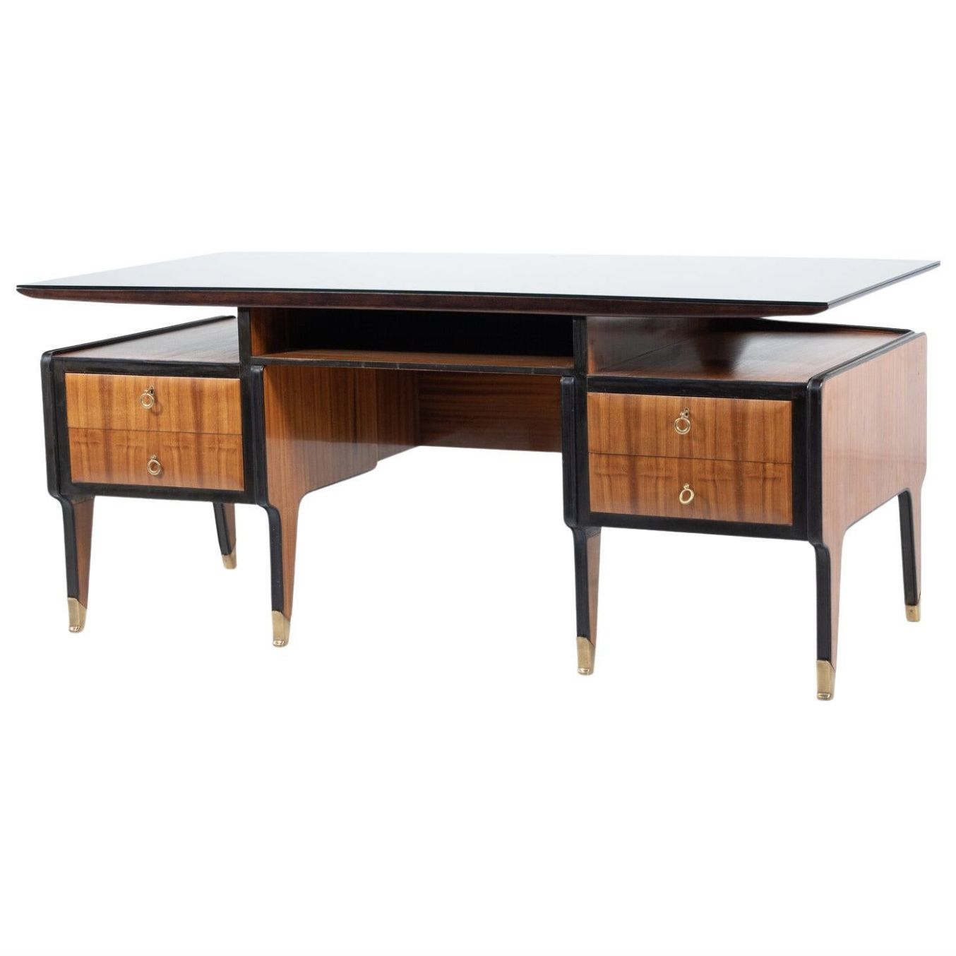 Mid Century Modern Desk By Vittorio Dassi, Italy, 1950s