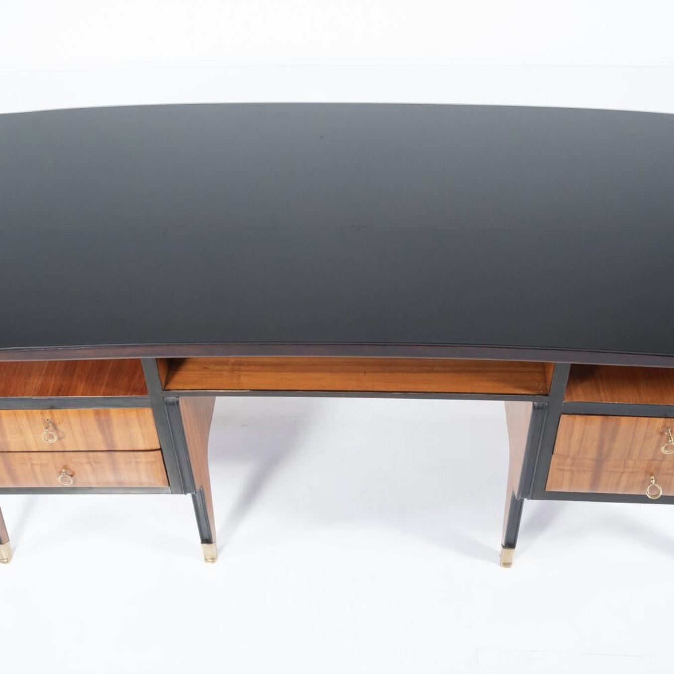 Mid Century Modern Desk By Vittorio Dassi, Italy, 1950s photo Furniture