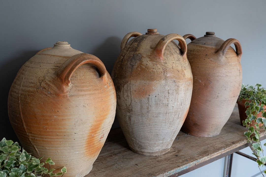 Trio Of French Terracotta Pots photo vinterior