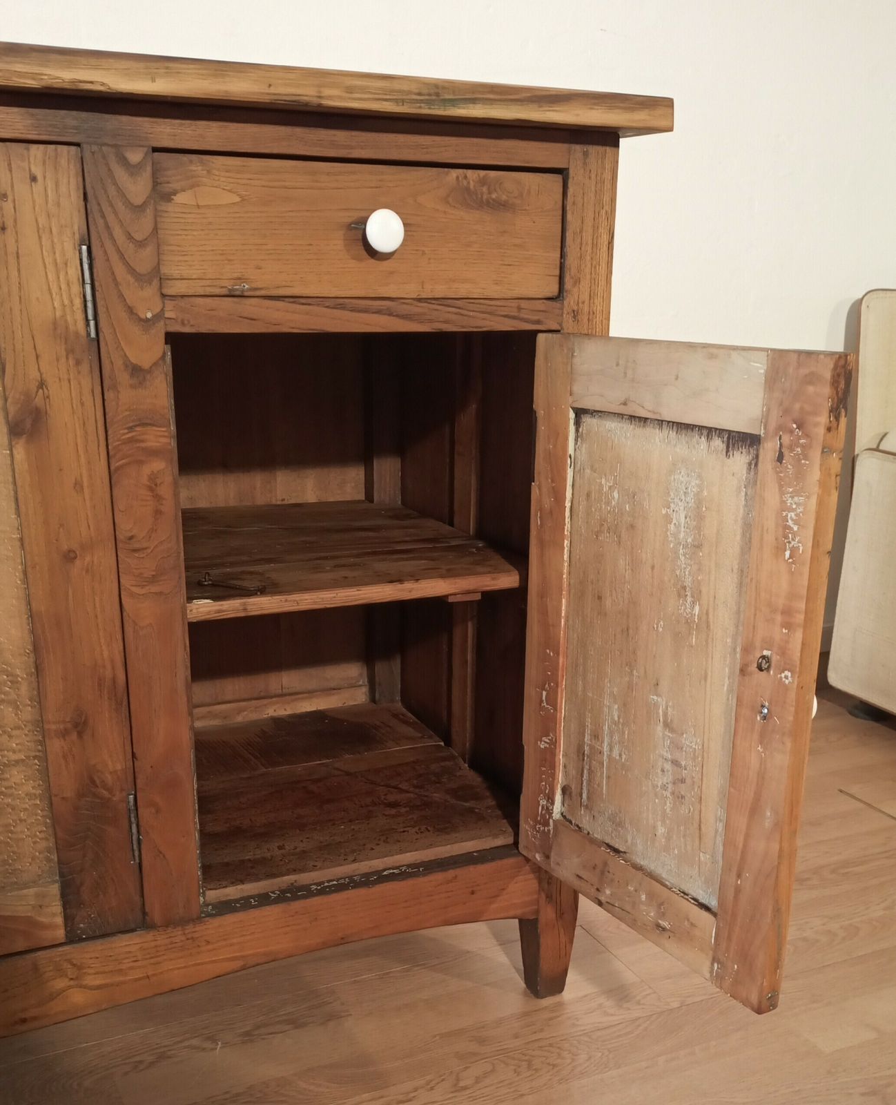 Country Pine Dresser Base, South Of Italy, Late XIX° Century photo for sale