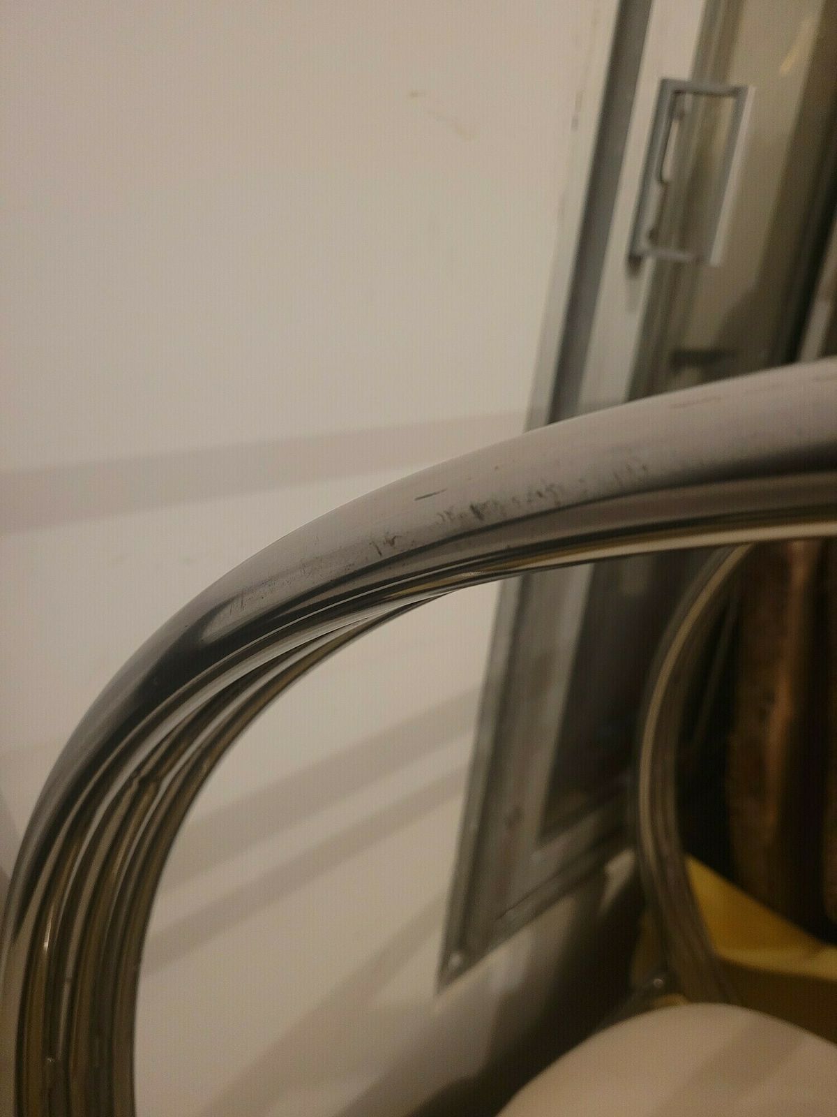 photo vinterior Ralph Lauren, Pair Of Large Chrome Armchairs, Xxth Century