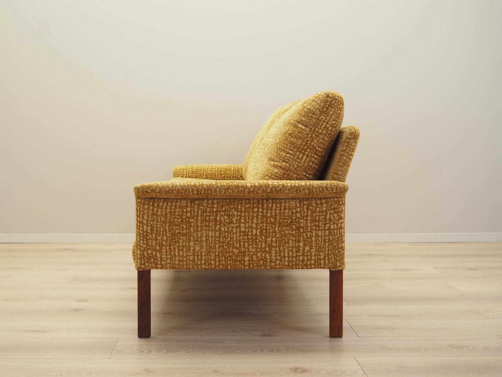 Mustard Sofa, Danish Design, 1960s, Designer: Hans Olsen photo Furniture