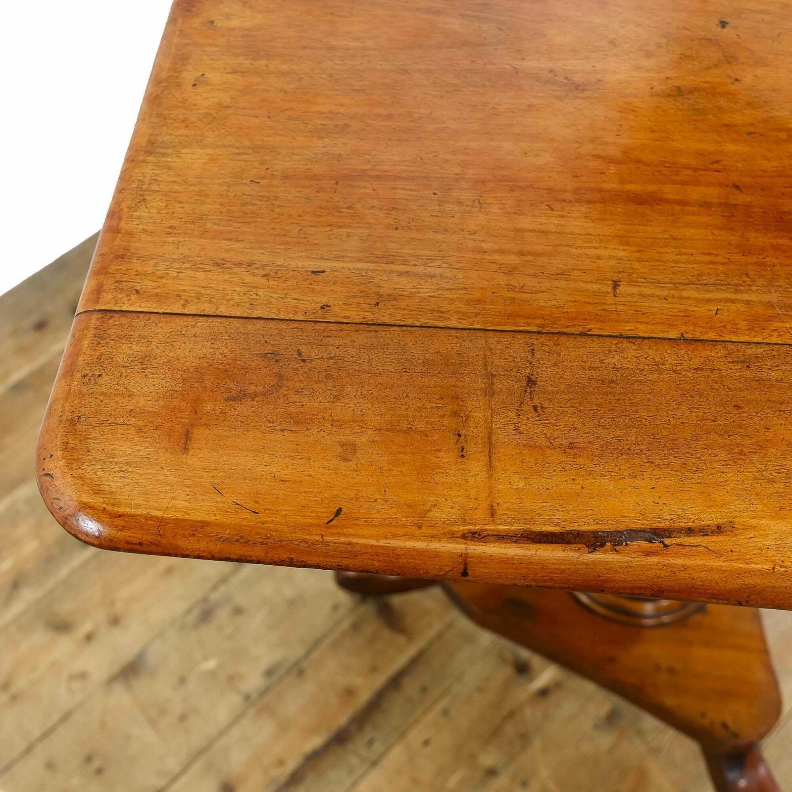 Antique Victorian Mahogany Side Table | Antique Table | Antique Oak Table | Side Table | Antique Furniture (M 5683) photo vintage