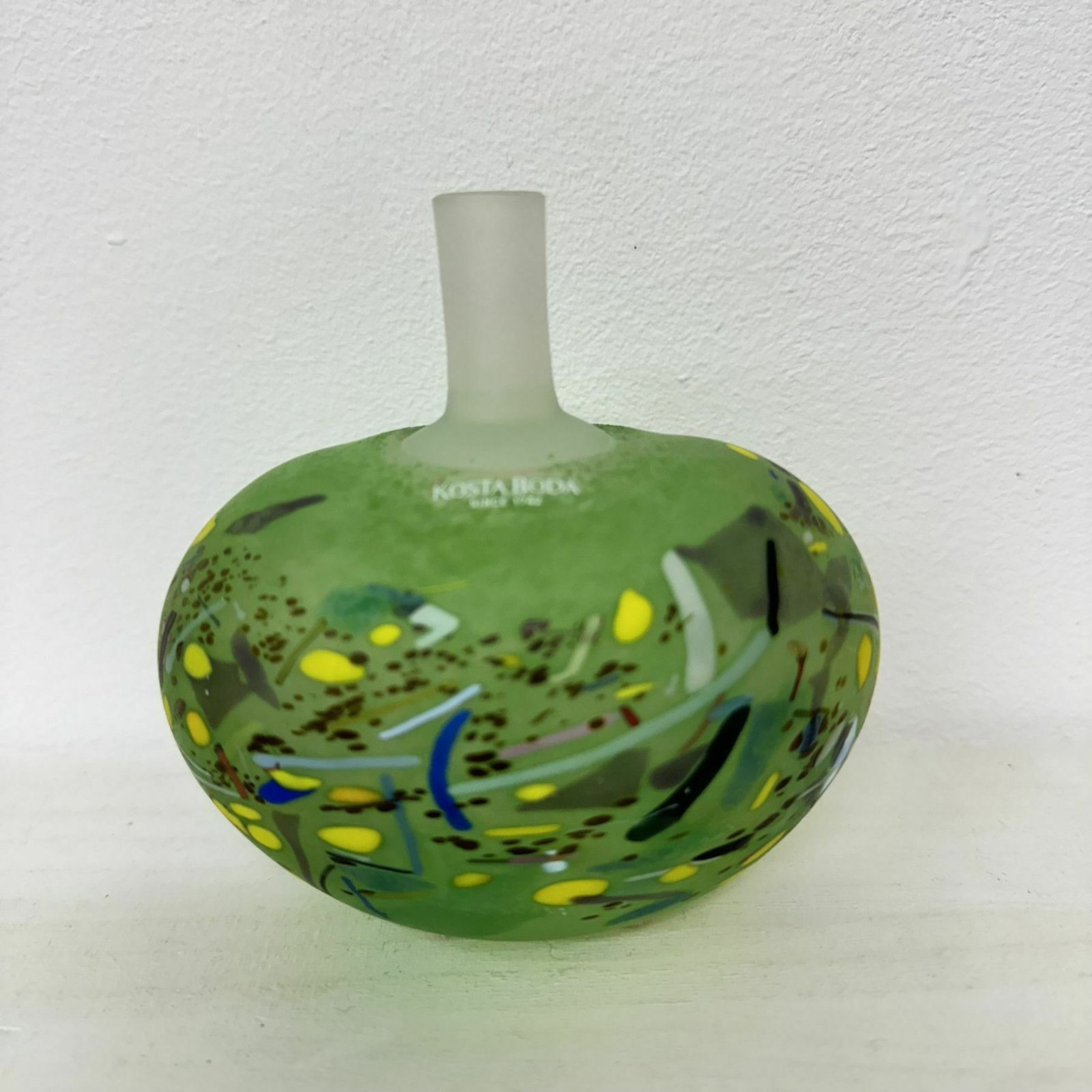 photo vintage Bertil Vallien For Costa Boda Satelite Vase
