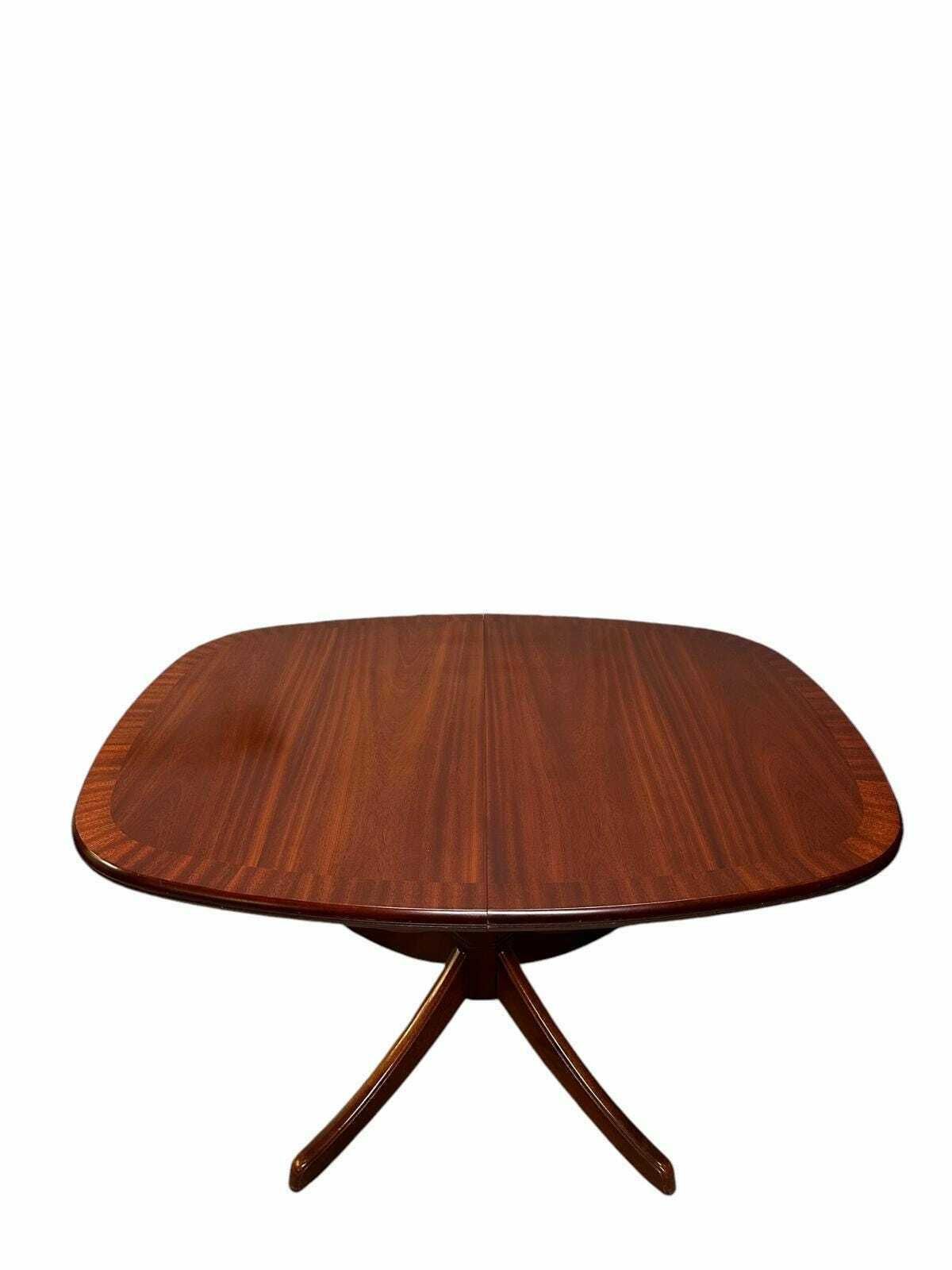 Vintage G Plan Dark Wood Rectangular Extending Table C1970 / Seats 4 6 photo for sale