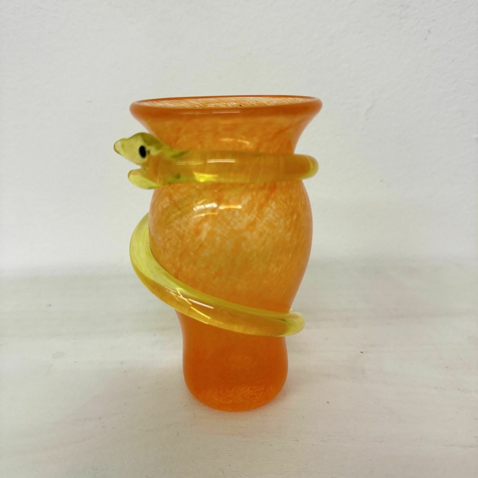 photo vinterior Ulrica Hydman For Kosta Boda Miniature Vase Snake, 1980s Sweden