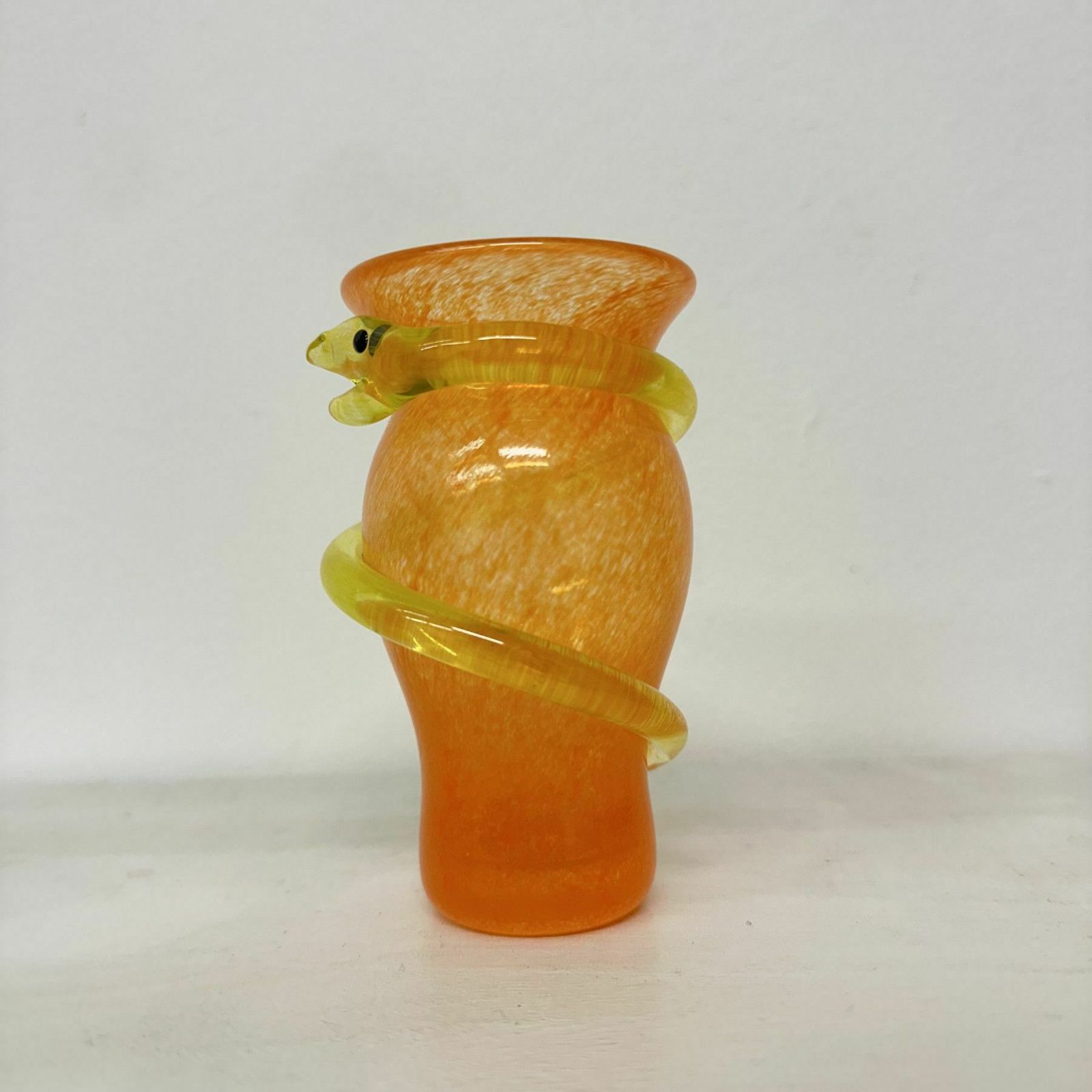 photo vintage Ulrica Hydman For Kosta Boda Miniature Vase Snake, 1980s Sweden