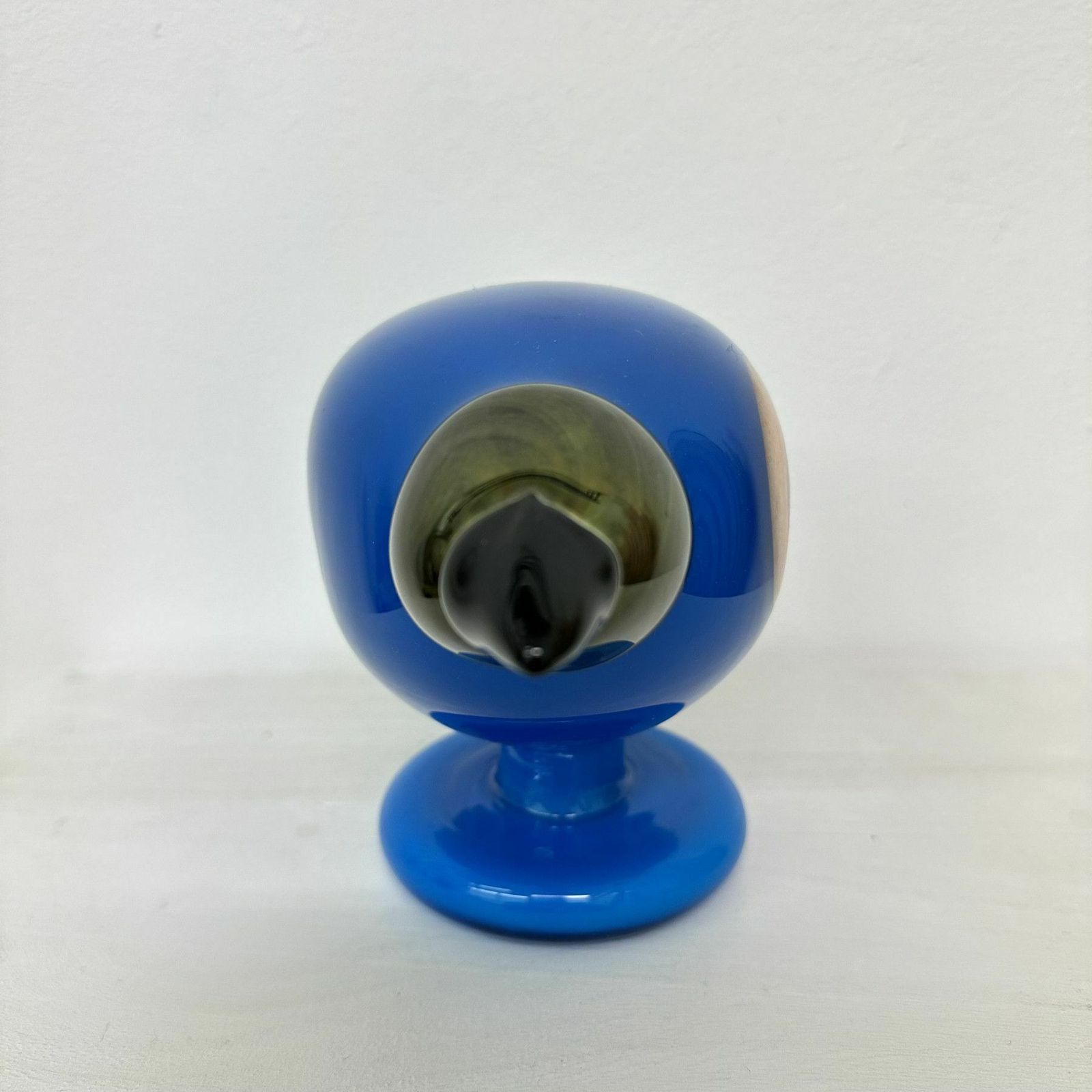 photo for sale Oiva Toikka Turkey Fowl (Turkinpyy) Annual Bird 2005 Glass Iittala Finland Nuutajärvi Finland