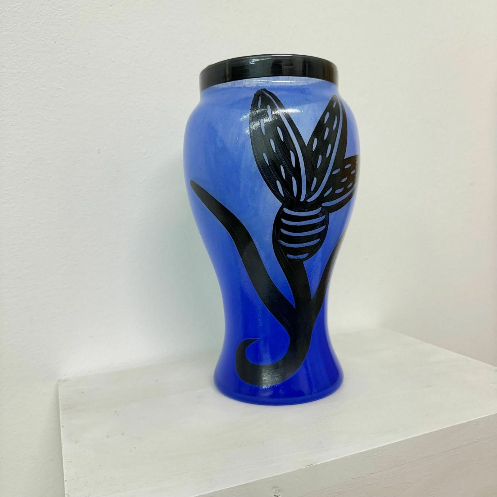 Ulrica Hydman Vallien For Kosta Boda Caramba Vase, 1990s Sweden photo vinterior