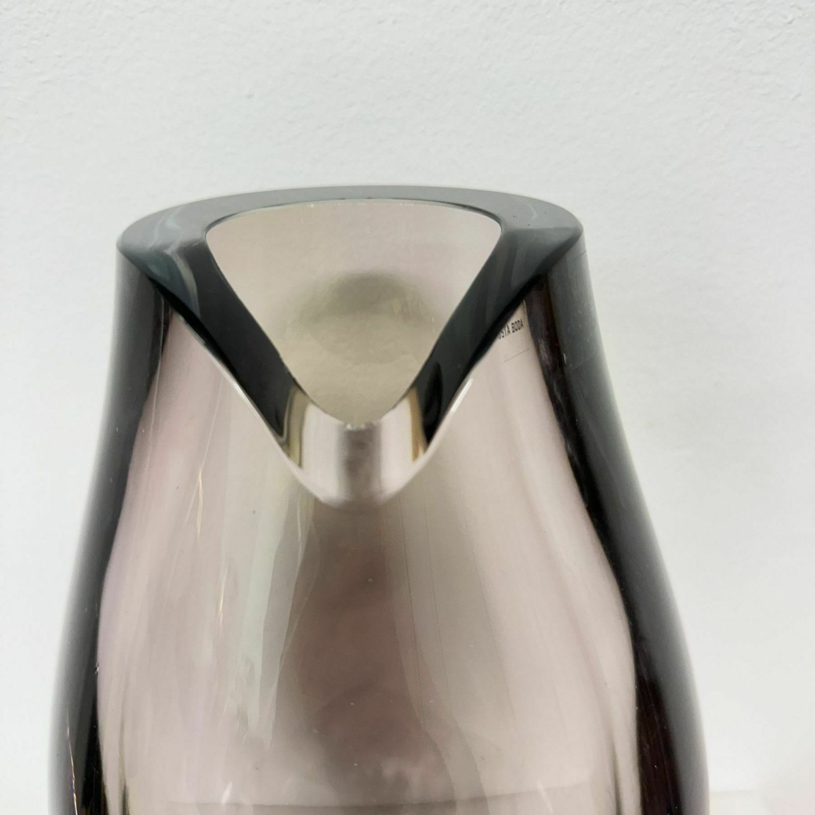 Kosta Boda Art Glass Vase 'Opus' Göran Wärff, 2006 photo 365.0