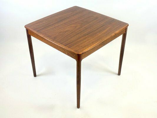 Square Teak Coffee Table By Yngvar Sandström For Ab Seffle Möbelfabrik, 1960s