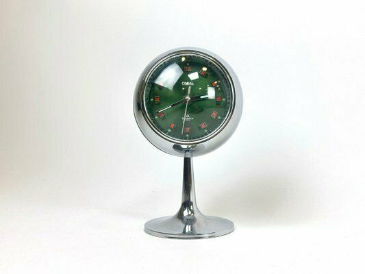 Space Age Tulip Table Clock From Coral, 1960s photo buy