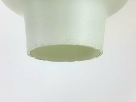 Czech Milk Glass Pendant Lamp Attributed To Josef Hurka For Napako, 1960s photo 797.0