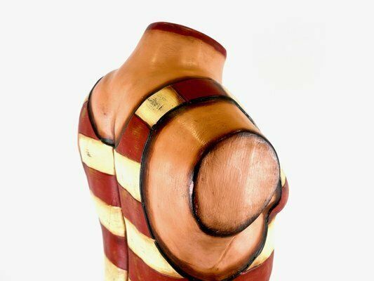 Coney Island Mens Swim Club Torso Mannequin On Stand, 1960s photo vinterior