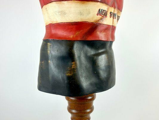 photo furniture Coney Island Mens Swim Club Torso Mannequin On Stand, 1960s