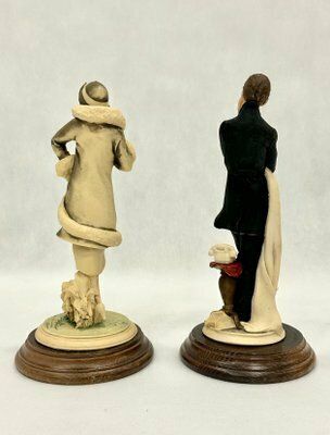 Art Deco Style Adl Figurines By Vittorio Tessaro, 1970s, Set Of 2 photo buy