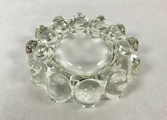 Bohemian Crystal Glass Ashtray No 12533 Attributed To Rudolf Schrötter For Rudolfova, 1950s photo for sale