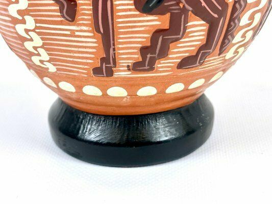 Sardinian Terracotta Amphora Attributed To Carmen Nuovo, 1970s photo vintage