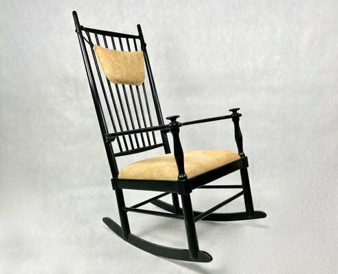 Swedish Isabella Rocking Chair By Karl Axel Adolfsson For Gemla, 1950s photo 860.0