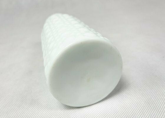 Mid Century Milk Glass Vase By Herbert Kny For Veb Glaswerk Schmiedefeld, 1960s photo buy