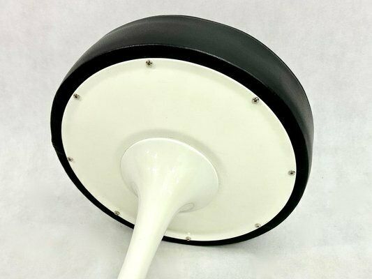 Tulip Leather Stool By Ero Saarinen For Knoll International, 1960s photo 965.0