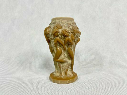 Small Grape Vase In Glass By František Pazourek, 1990s photo for sale