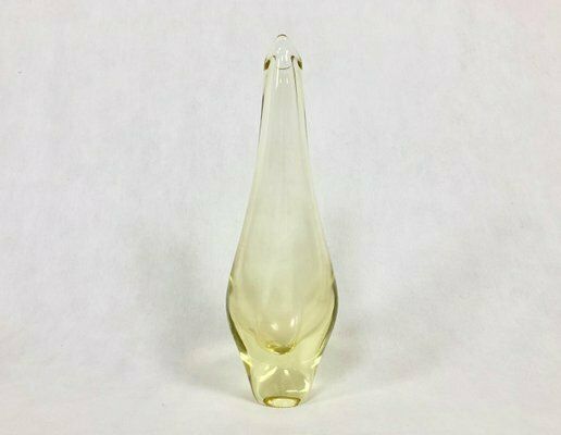 Art Glass Vase By Miloslav Klinger For železný Brod, 1960s photo for sale