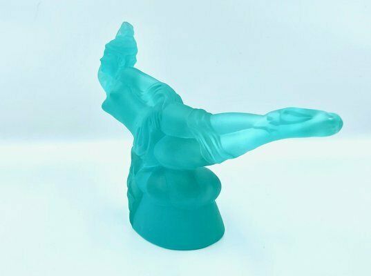 Home Decor Czech Glass Bad Attendant Sculpture By Vally Wiesenthier For Desna, 1980s photo