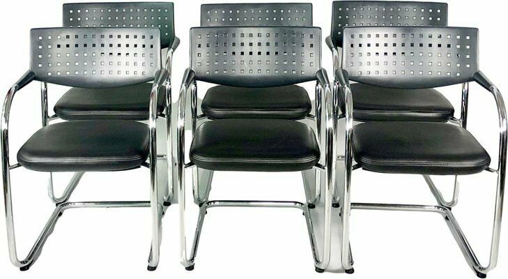 Visavis Chairs By A. Citterio For Vitra, 2000, Set Of 6