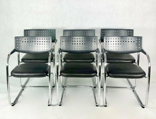 Visavis Chairs By A. Citterio For Vitra, 2000, Set Of 6 photo vintage