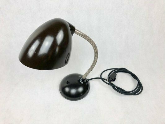 Bakelite No 11105 Desk Lamp Attributed To Eric Kirkman Cole For Elektrosvit Nové Zámky, 1940s photo 248.0