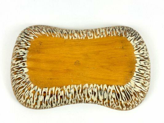 Italian Wooden Bowl By Aldo Tura For Macau Cusan, Milan, 1950s photo 250.0