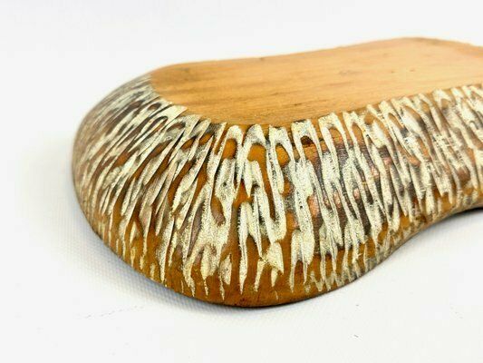Italian Wooden Bowl By Aldo Tura For Macau Cusan, Milan, 1950s photo vinterior