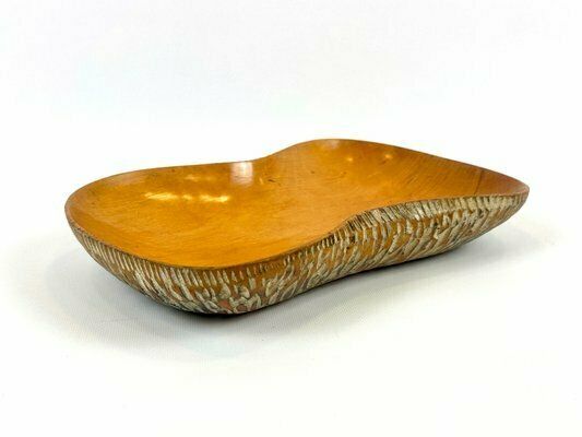 photo furniture Italian Wooden Bowl By Aldo Tura For Macau Cusan, Milan, 1950s