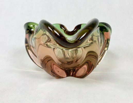 Art Glass Bowl By Josef Hospodka For Chribska Sklarna, 1960s photo 189.0