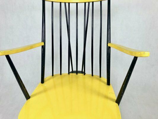 Mid Century Rocking Chair Attributed To Lucian Ercolani For Ercol, 1960s photo buy