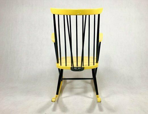 Mid Century Rocking Chair Attributed To Lucian Ercolani For Ercol, 1960s photo vintage
