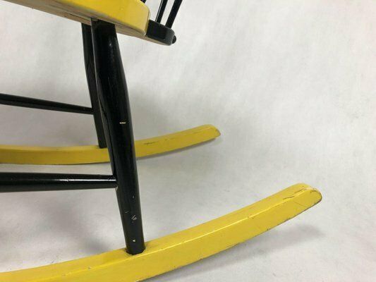 photo furniture Mid Century Rocking Chair Attributed To Lucian Ercolani For Ercol, 1960s