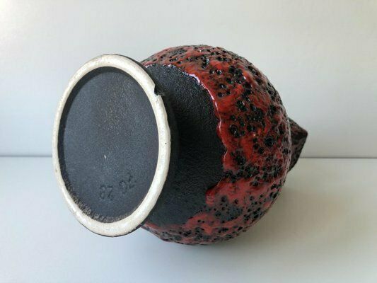 Cermic Fat Lava Pitcher No 70 20 From Walter Gerhards, 1970s, 1960s photo vinterior