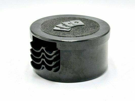 Bakelite Card Suits Ashtrays From Galaton, 1950s, Set Of 5 photo 206.0