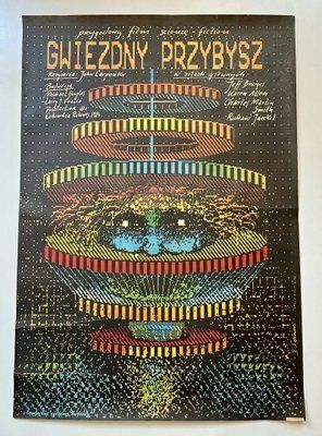 Polish Starman Movie Poster By Andrzej Pągowski, 1984 photo furniture