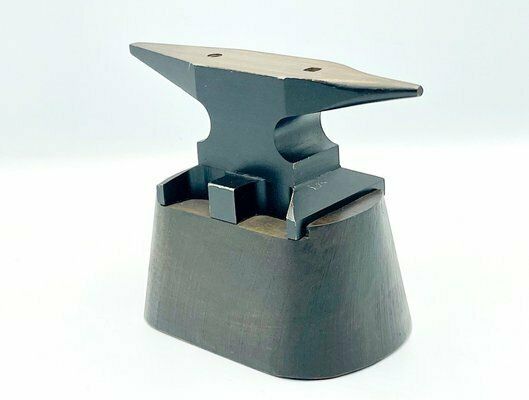 Mid Century Bronze Jewelry Anvil Paperweight Sculpture, 1950s photo buy